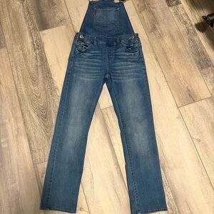 Levi's Girls Blue Denim Overalls